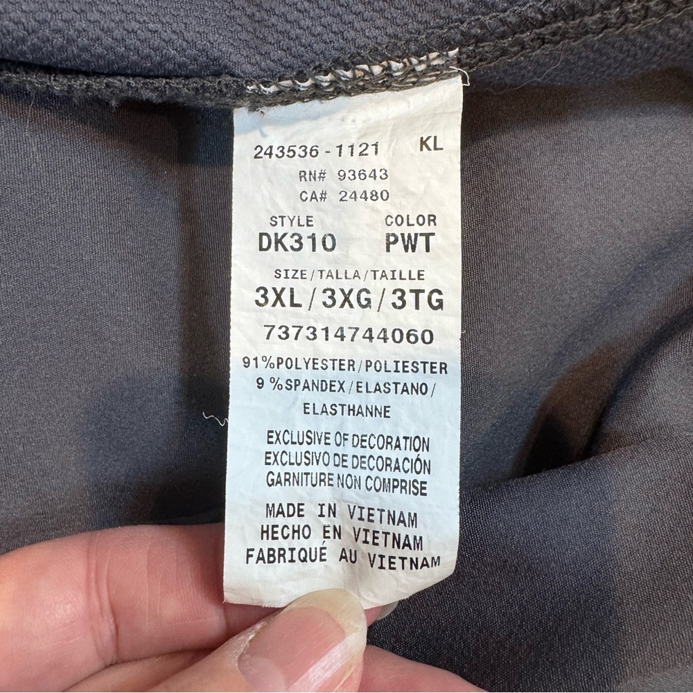 Dickies Zip Up Lightweight Scrub Jacket, 3XL - Picture 11 of 15